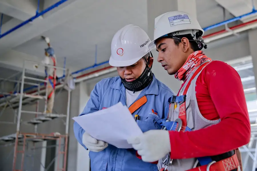 Treinamento prático de segurança do trabalho